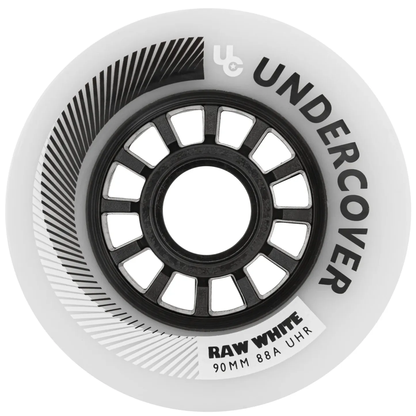UNDEROVER - Raw 90mm / 88a Urban Inline Skate Wheels
