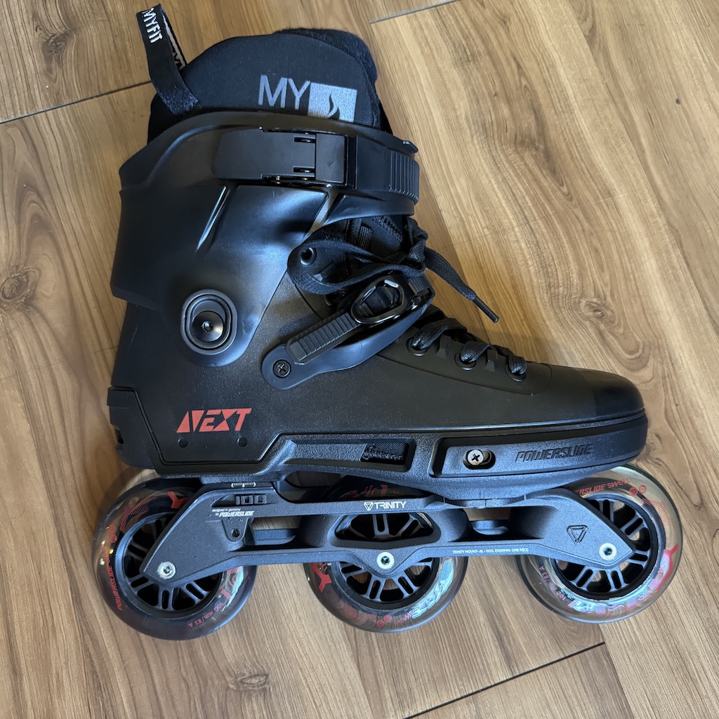 POWERSLIDE - Custom Next 100 Urban Inline Skates (EU44-45 / Black / Recall Liner)