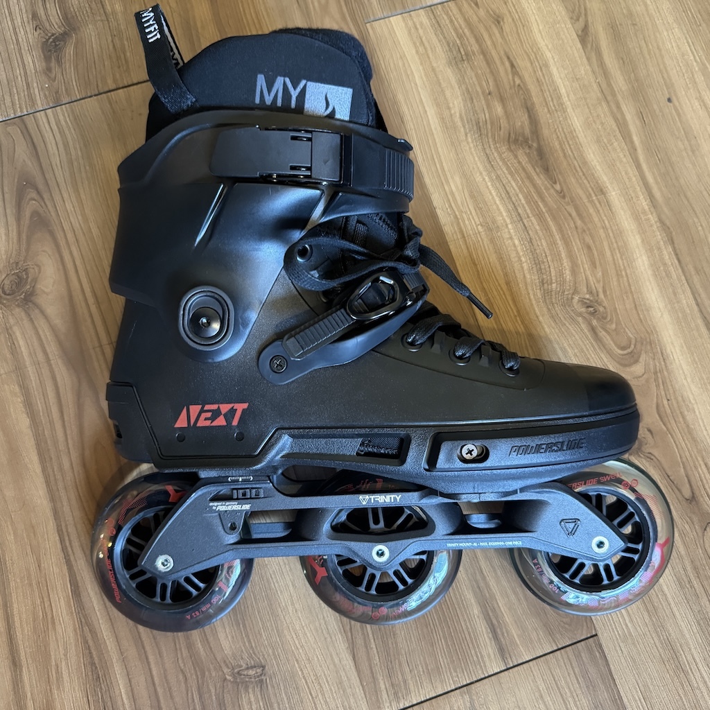 POWERSLIDE - Custom Next 100 Urban Inline Skates (EU44-45 / Black / Recall Liner)