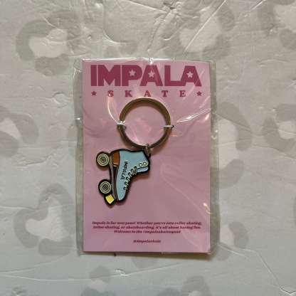 IMPALA - Enamel Quad Roller Skate Key Chain