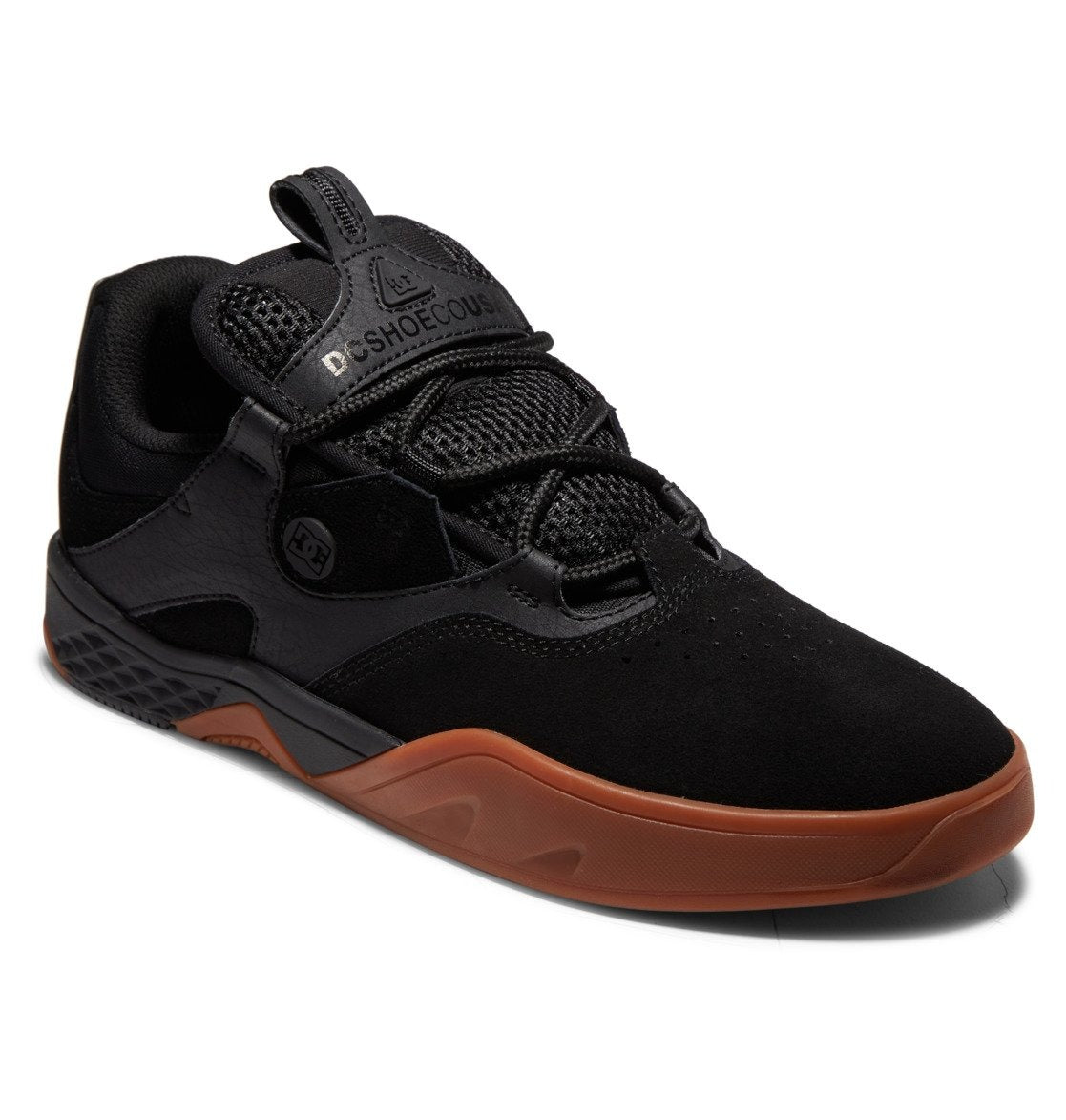 DC SHOES - Kalis (Black/Black/Gum) Skate Shoes