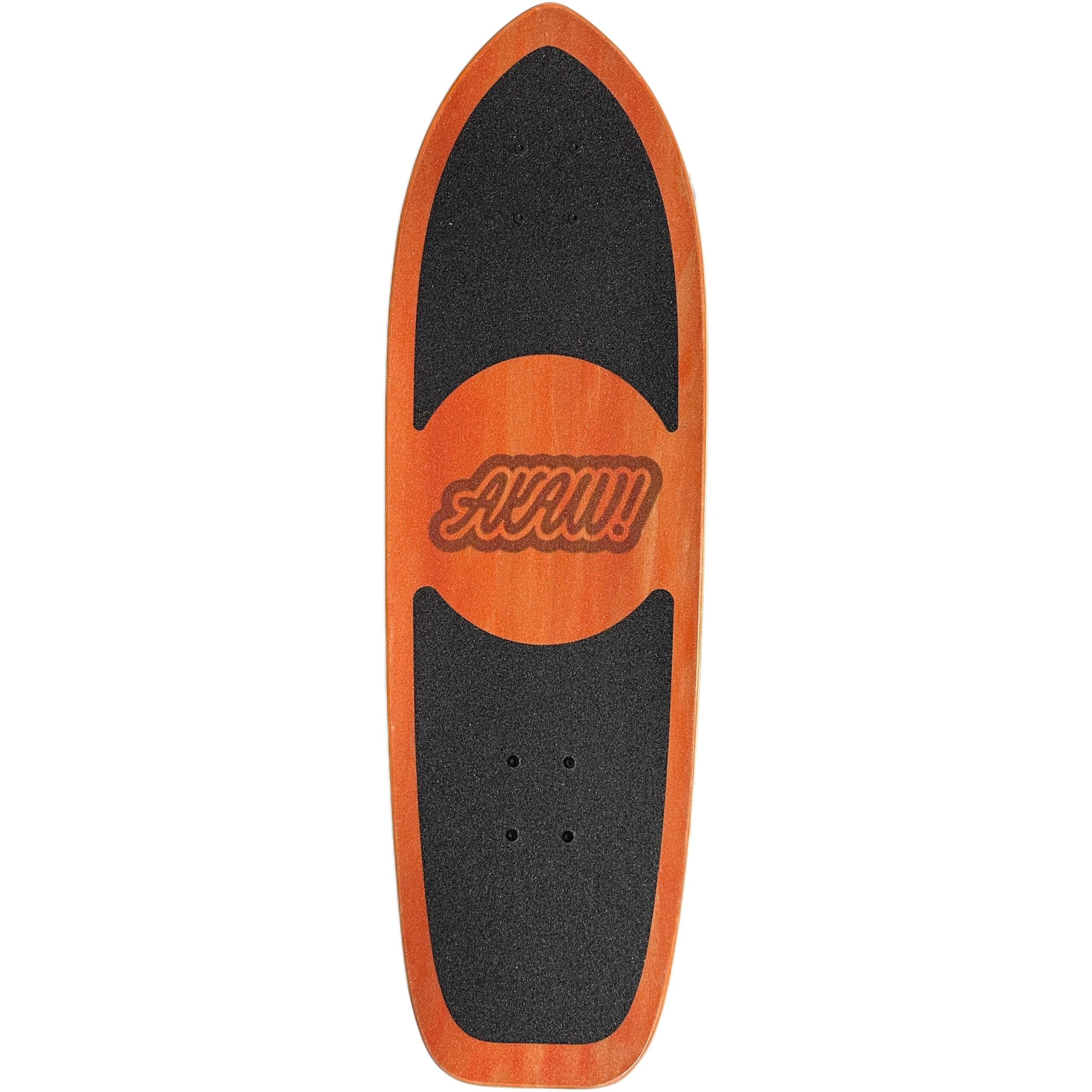 AKAW! - Sunbeach 9.625" x 30.75" Complete Surfskate Cruiser Skateboard