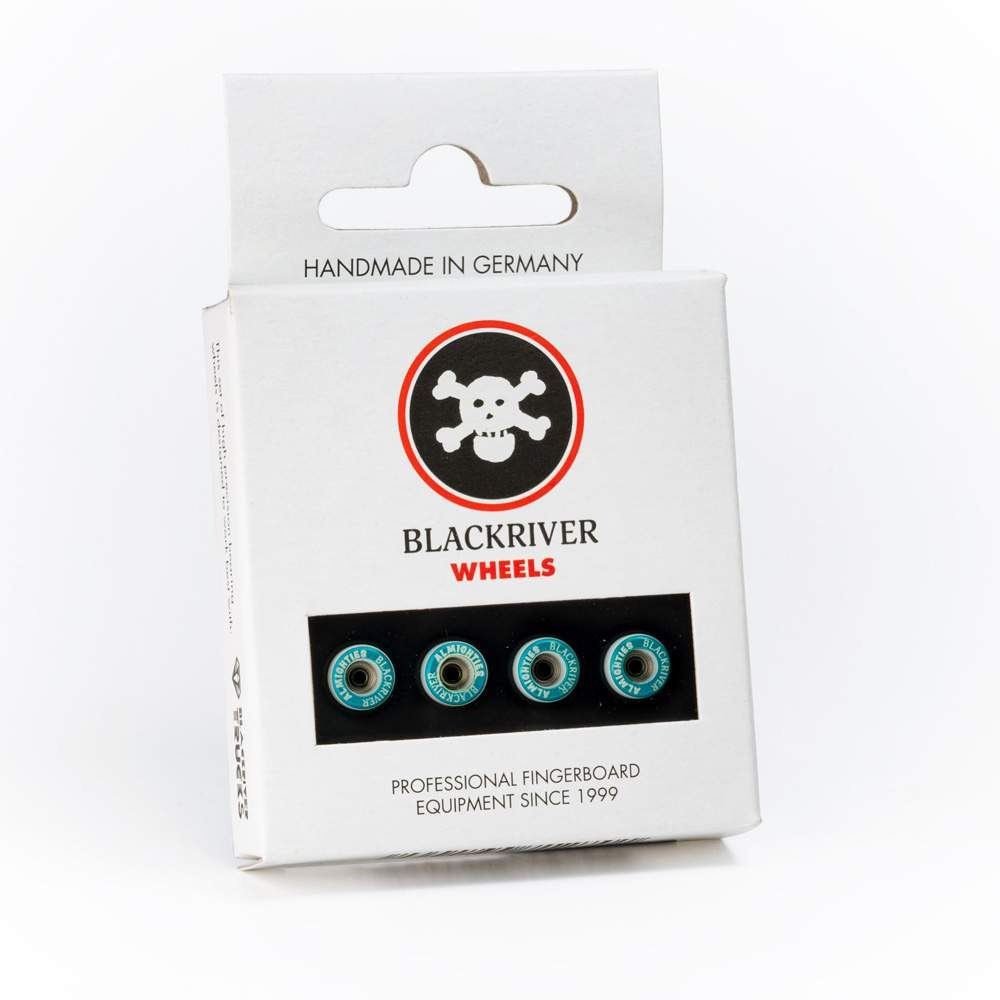 BLACKRIVER - Almighties Fingerboarding Wheels (Turquoise) 