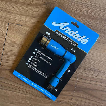 ANDALE - Multi Purpose Blue Skateboard Tool