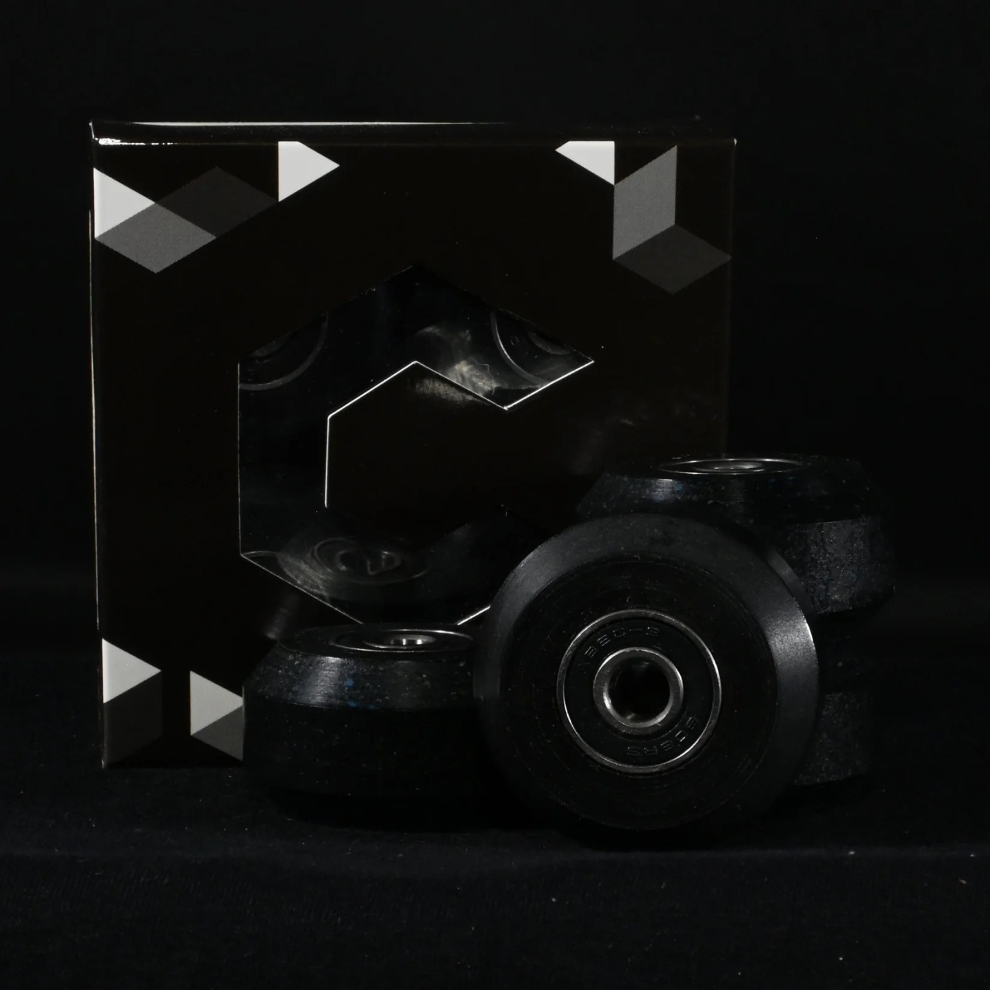 CHROMA - Black UHMW Aggressive Inline Skate Antirocker Wheels