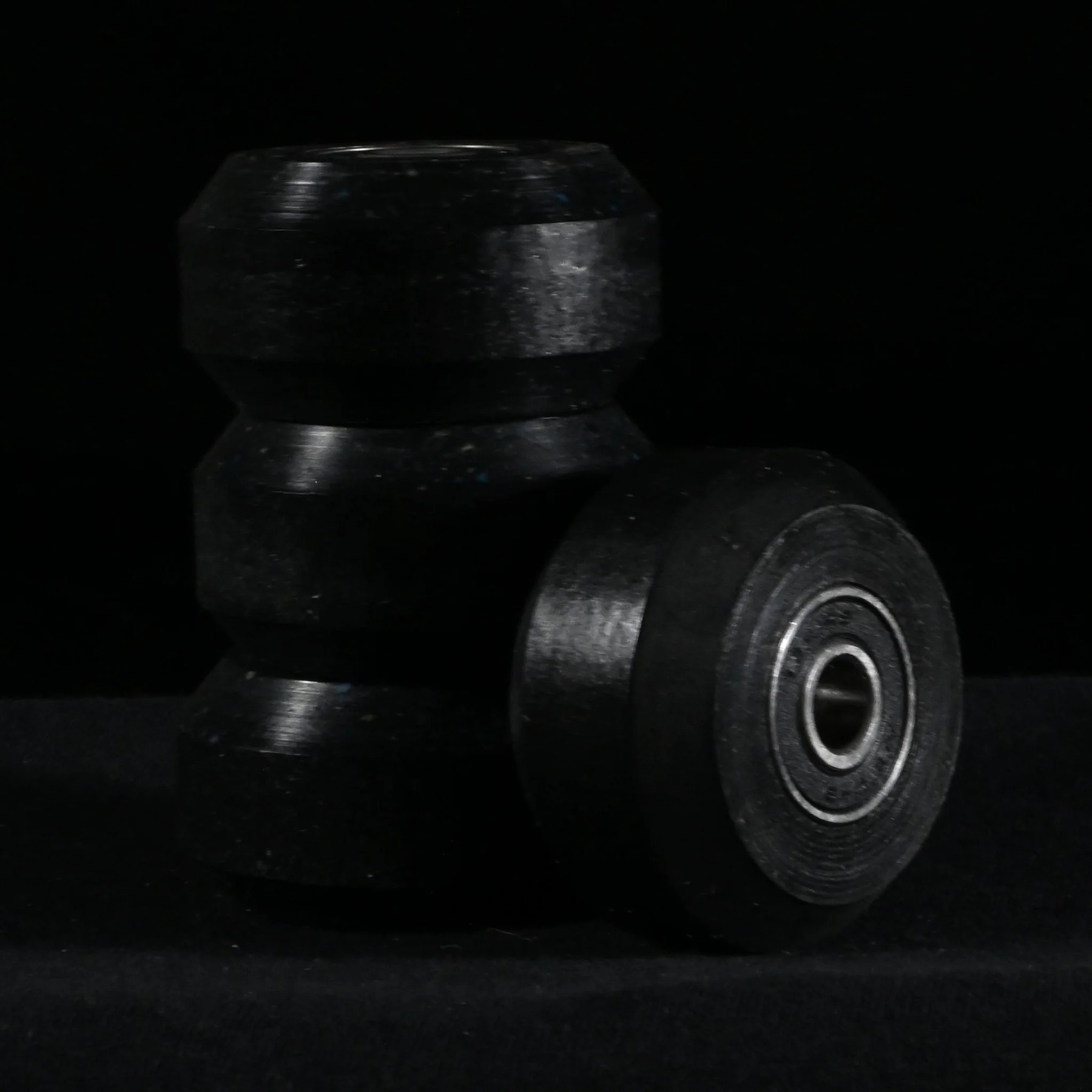 CHROMA - Black UHMW Aggressive Inline Skate Antirocker Wheels