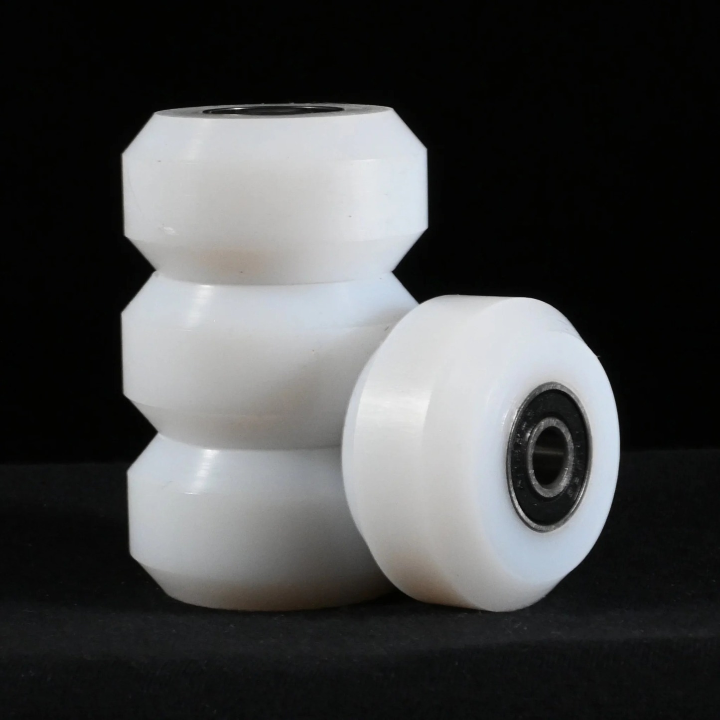CHROMA - White UHMW Aggressive Inline Skate Antirocker Wheels