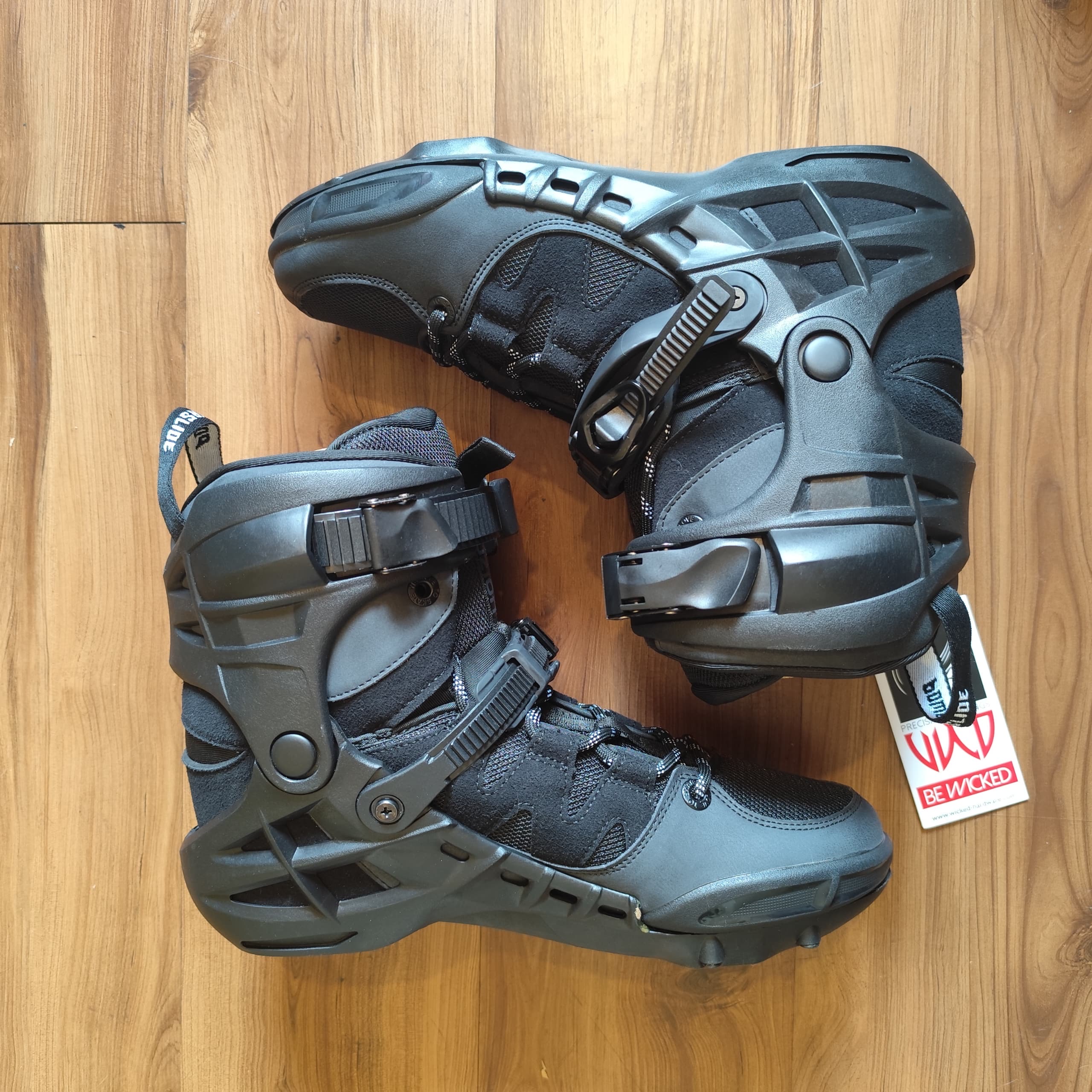 POWERSLIDE - Phuzion Argon Black Trinity Fitness Inline Skates Boot Only