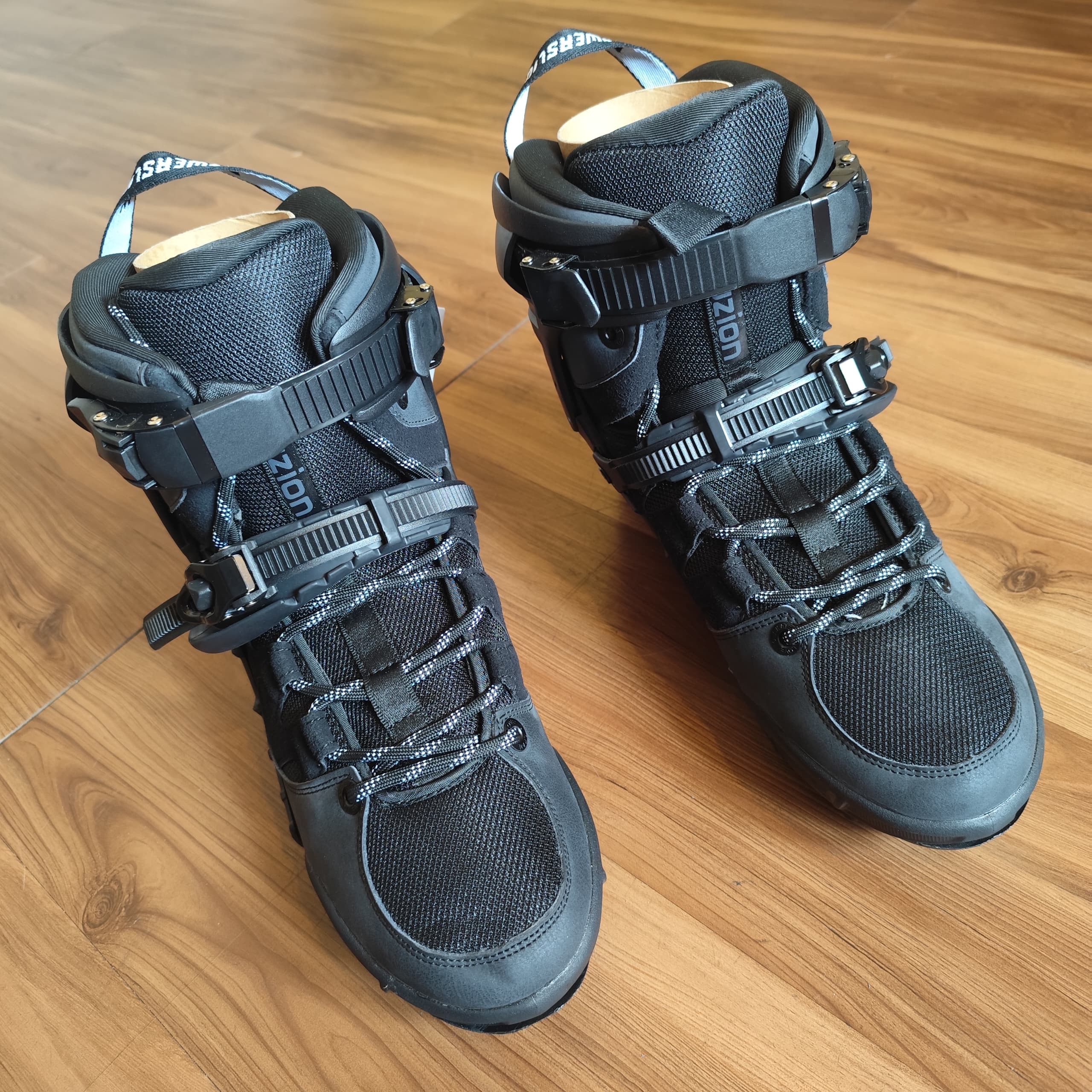 POWERSLIDE - Phuzion Argon Black Trinity Fitness Inline Skates Boot Only