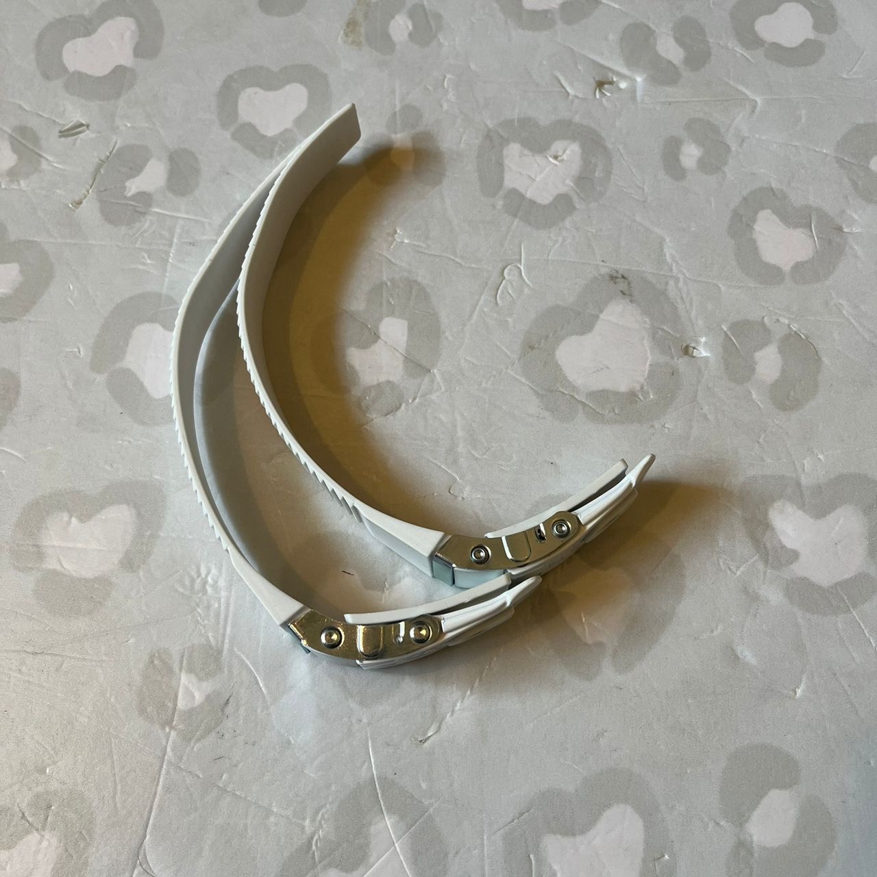 KIZER - White 22cm Supreme Inline Skate Buckle Strap