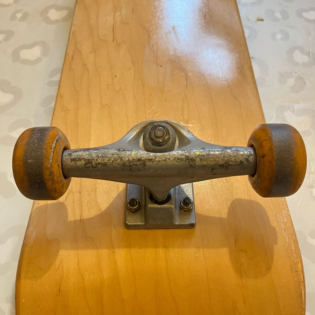 BLANK - 8.0" Raw Complete Skateboard (USED)