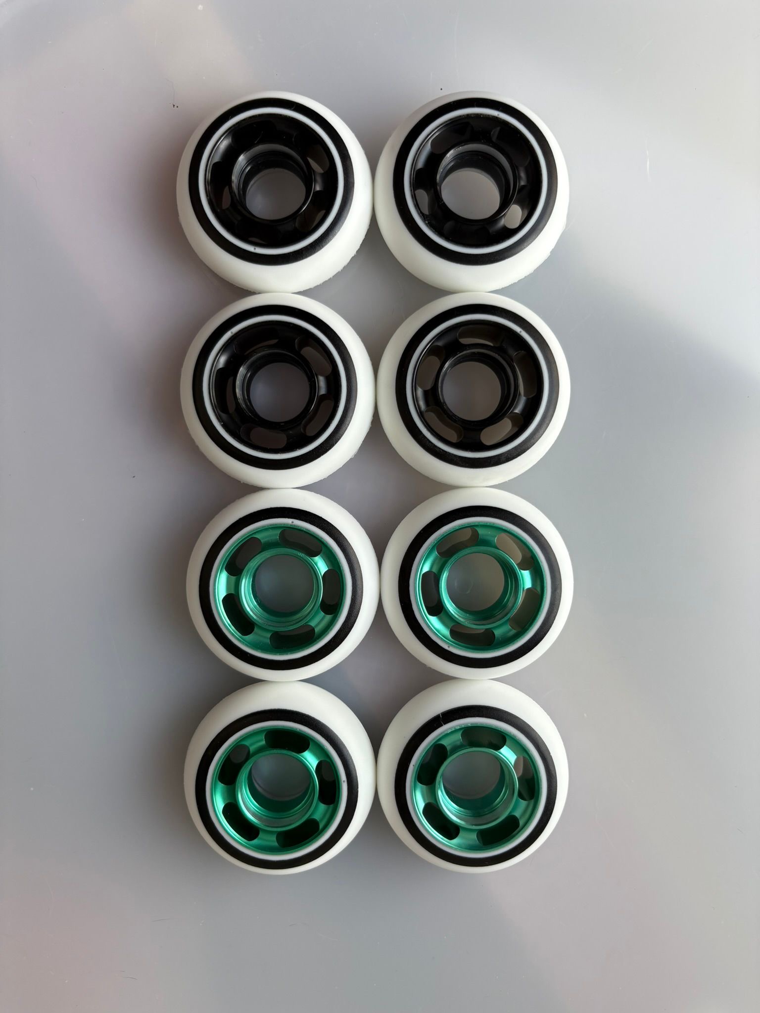 DAILY ROLLIN - 60mm/90 Aluminum Core Aggressive Inline Skate Wheels 