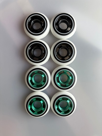 DAILY ROLLIN - 60mm/90 Aluminum Core Aggressive Inline Skate Wheels 