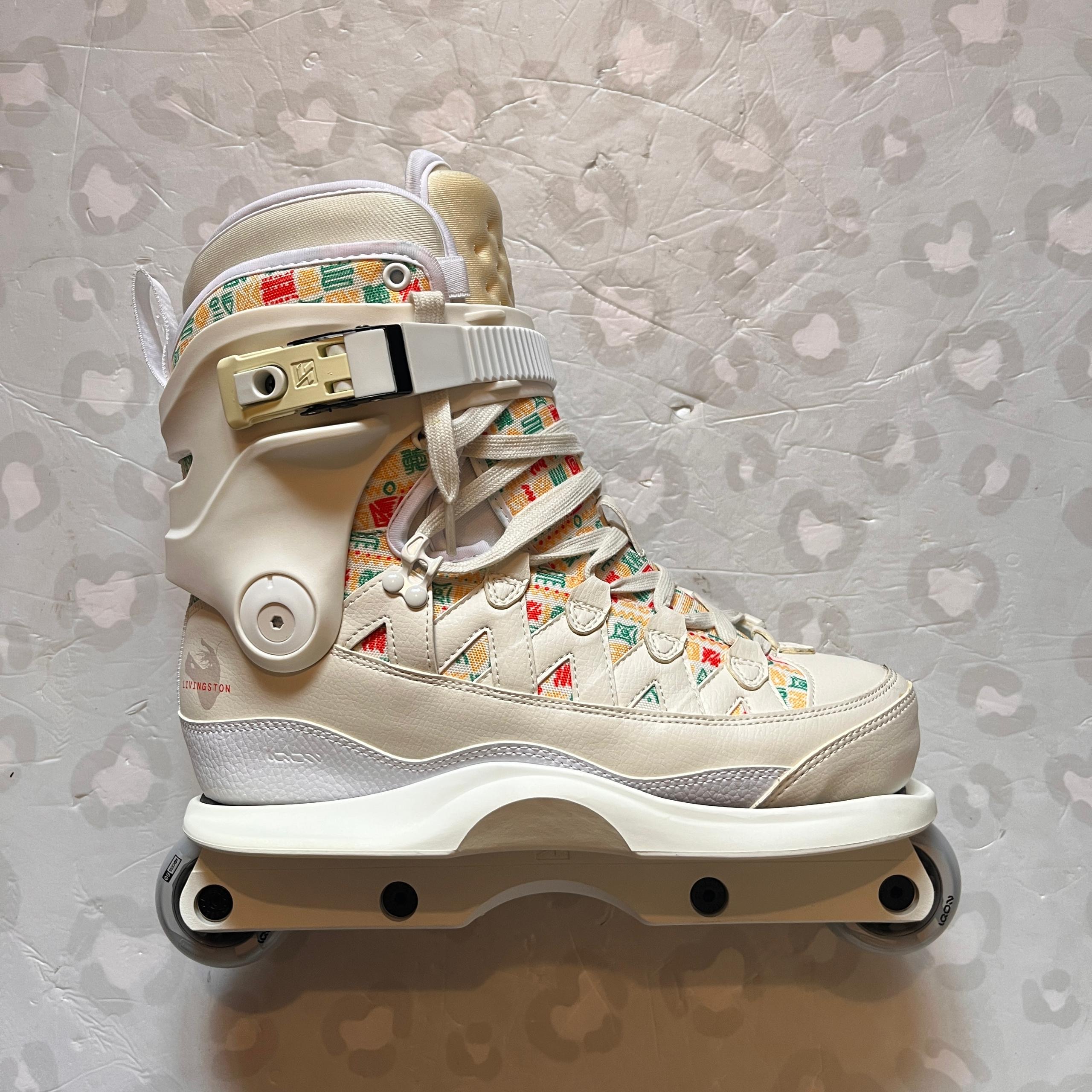 IQON - AG15 Montre Tan Complete Aggressive Inline Skates (Promo Deal)