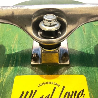 BLANK - 8.0" Light Green Vans Complete Skateboard (USED)