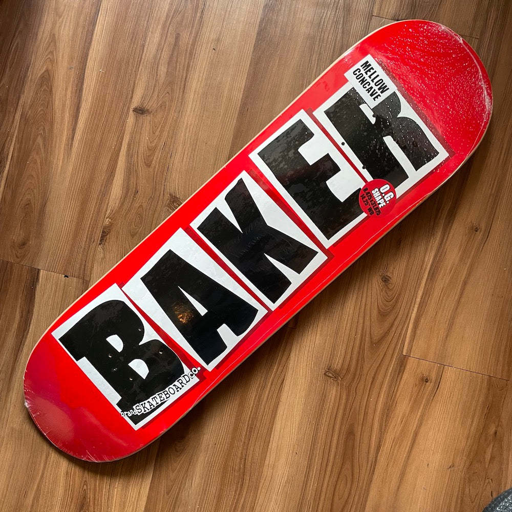 BAKER - Brand Logo Black (7.88" / 8.475") Skateboard
