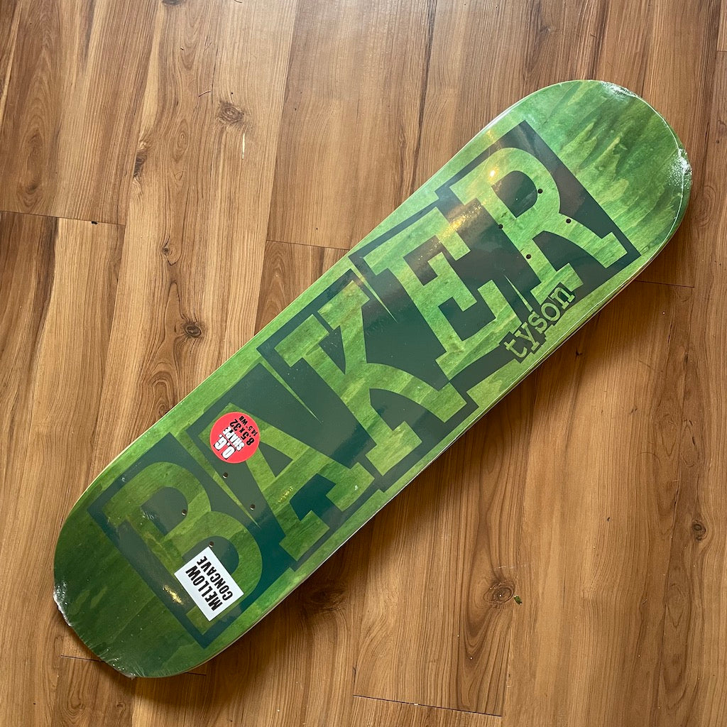BAKER - Tyson Ribbon Green Veneer 8.5" Skateboard