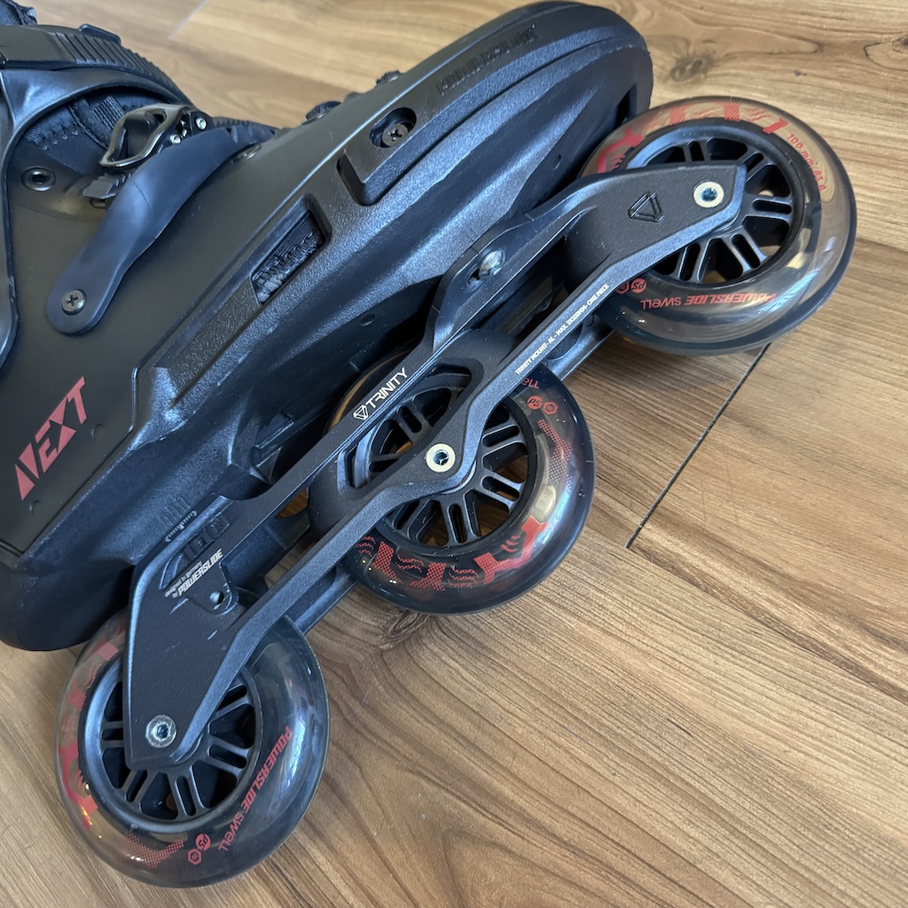 POWERSLIDE - Custom Next 100 Urban Inline Skates (EU46-47 / Black / Recall Liner)