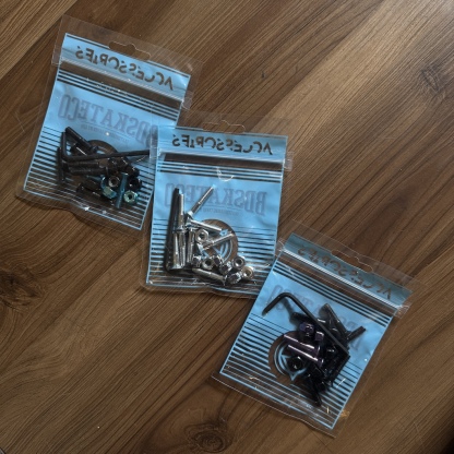 BD SKATE CO - 1" Allen Skateboard Hardware (Multiple Colours)