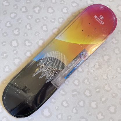 BD SKATE CO - Orange Glitch 8.0" Skateboard Deck