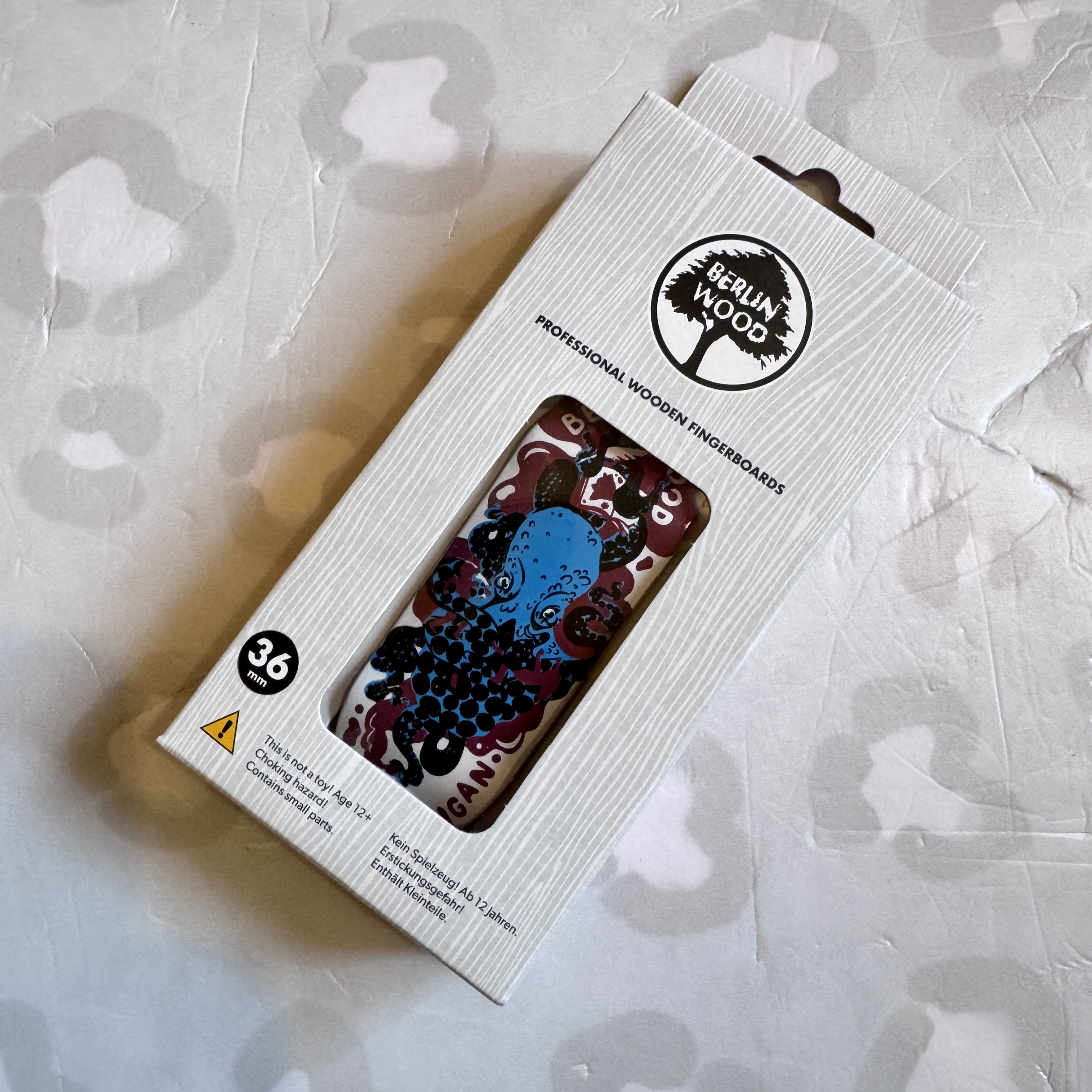 BERLINWOOD - Hooligan 36mm Fingerboard Deck