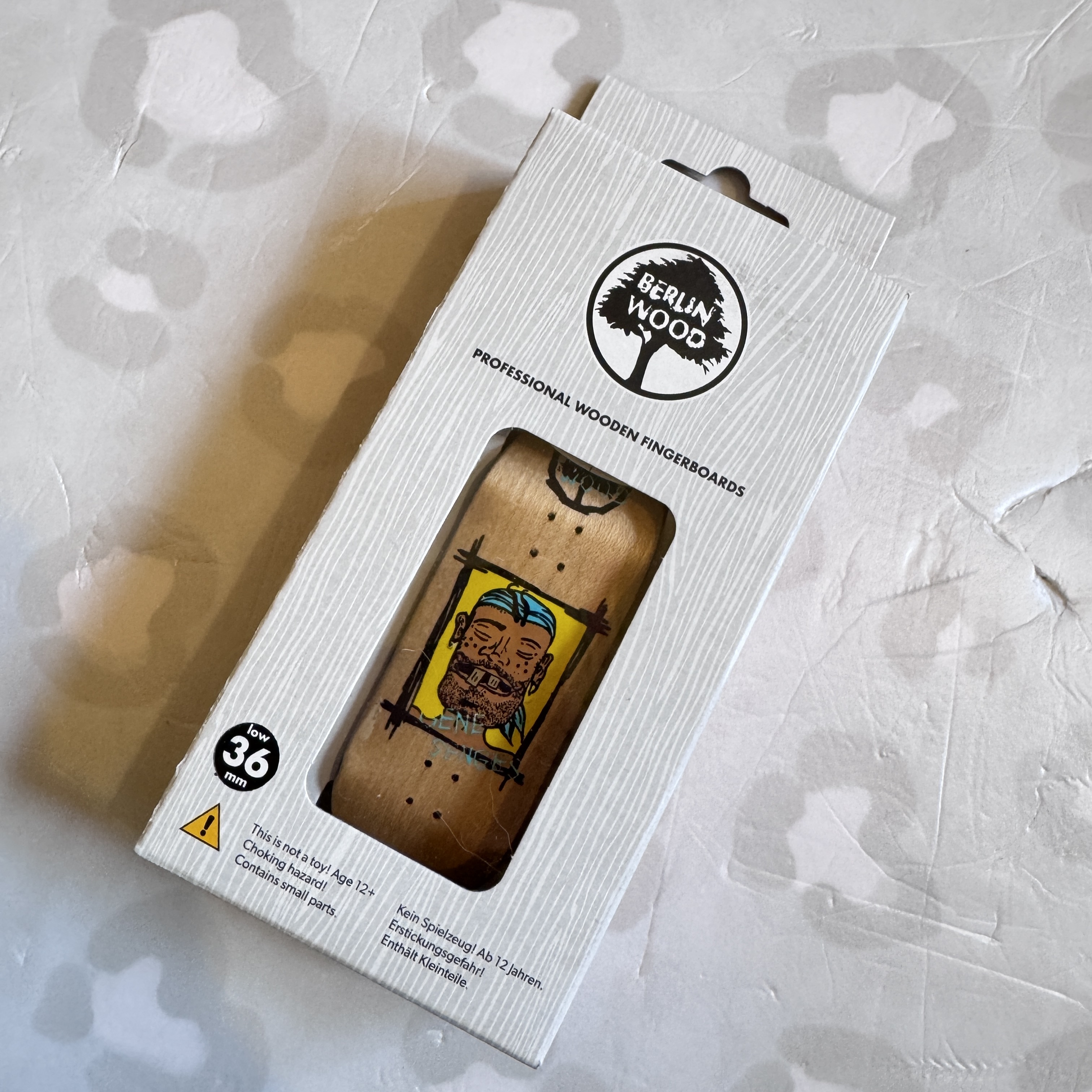 BERLINWOOD - Senges Pirate 36mm Fingerboard Deck