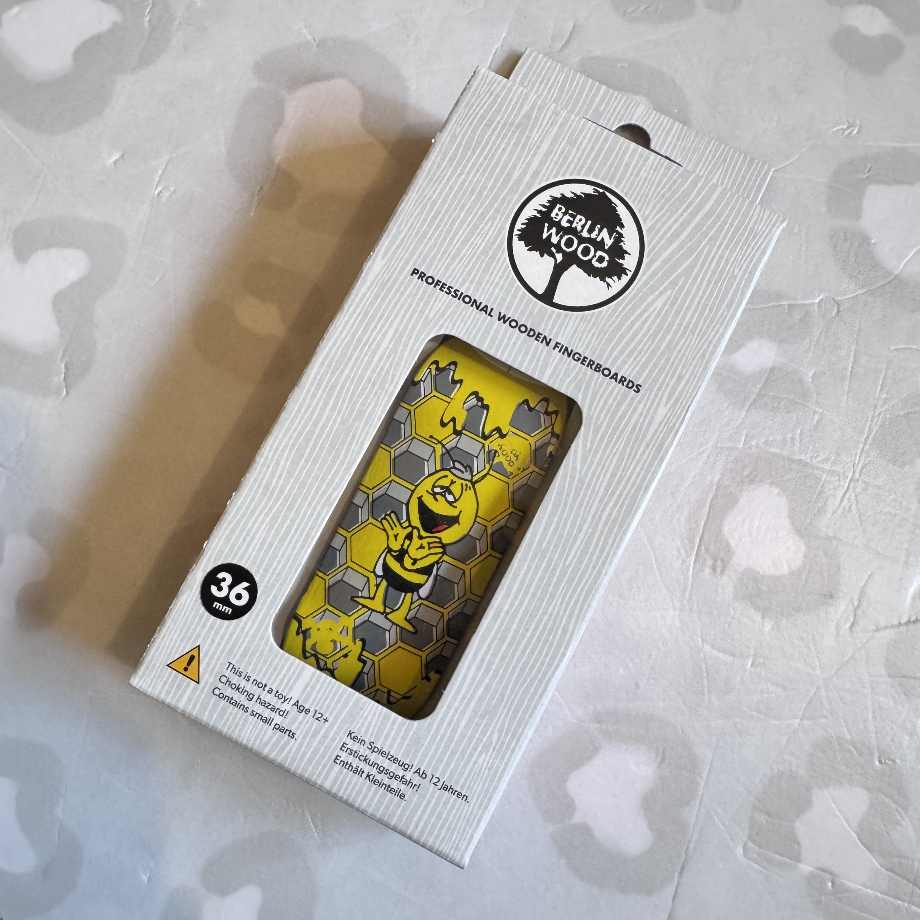 BERLINWOOD - Wu Willi (36mm)Fingerboard Deck