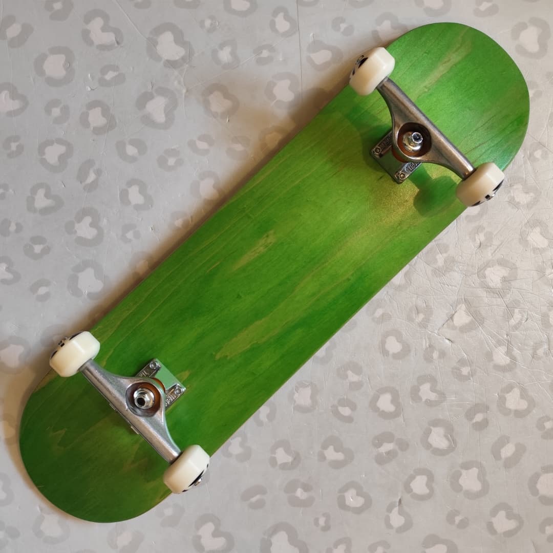 BLANK - Green 8.25" Complete Skateboard (Independent + BD Skate Co + Nomad Promo)