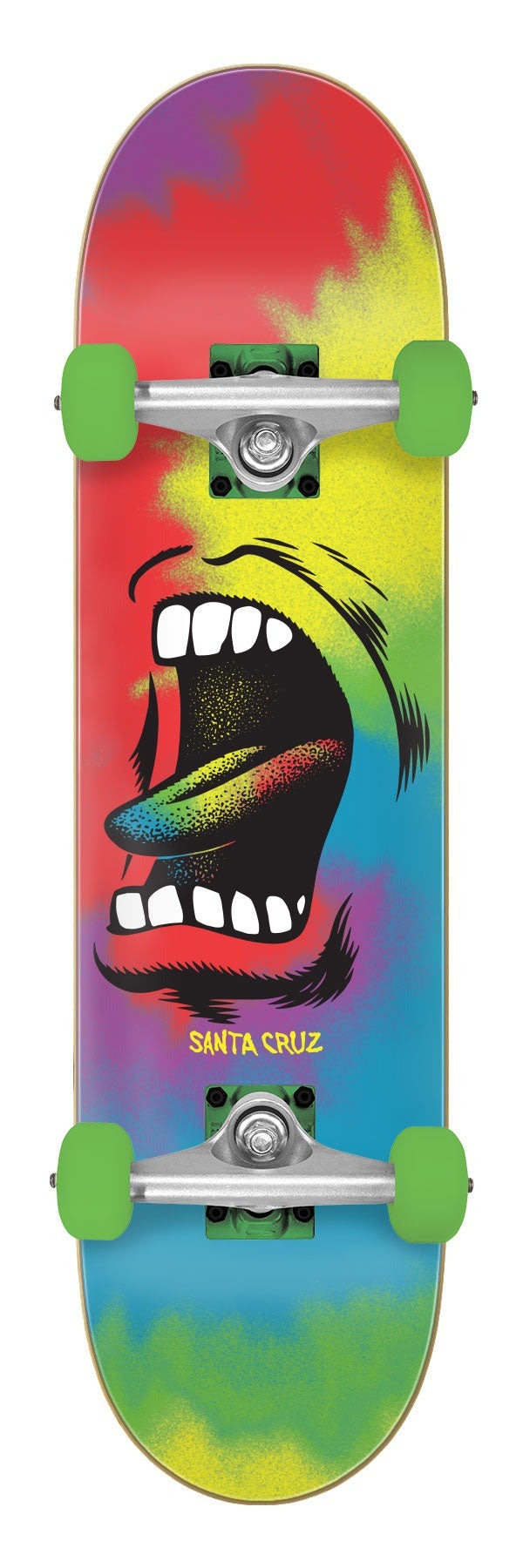 SANTA CRUZ - Big Mouth Tie Dye 8.0" Complete Skateboard