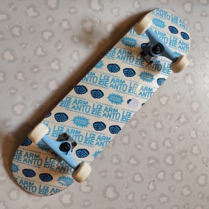 BIRDHOUSE - Armanto Blue Razz 8.25" Complete Skateboard