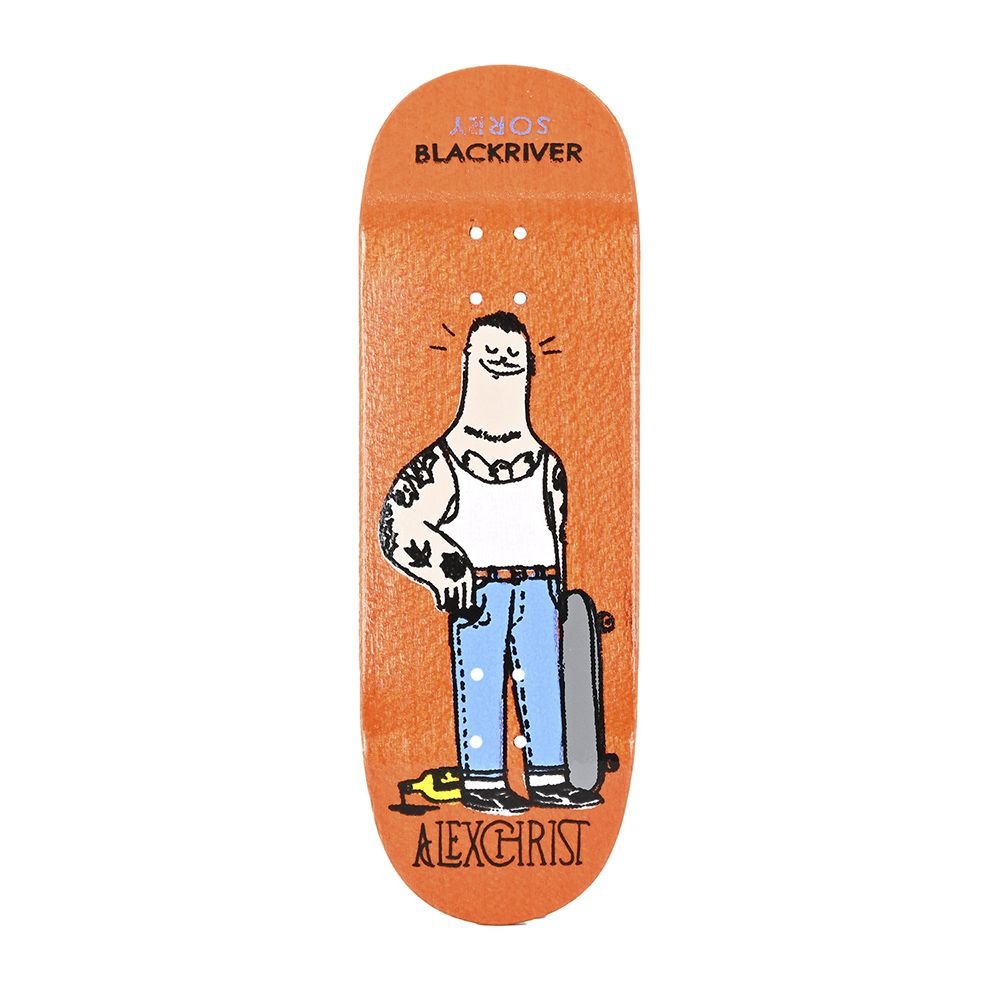 BLACKRIVER - 36mm Sorry Christ Pro Fingerboard Deck