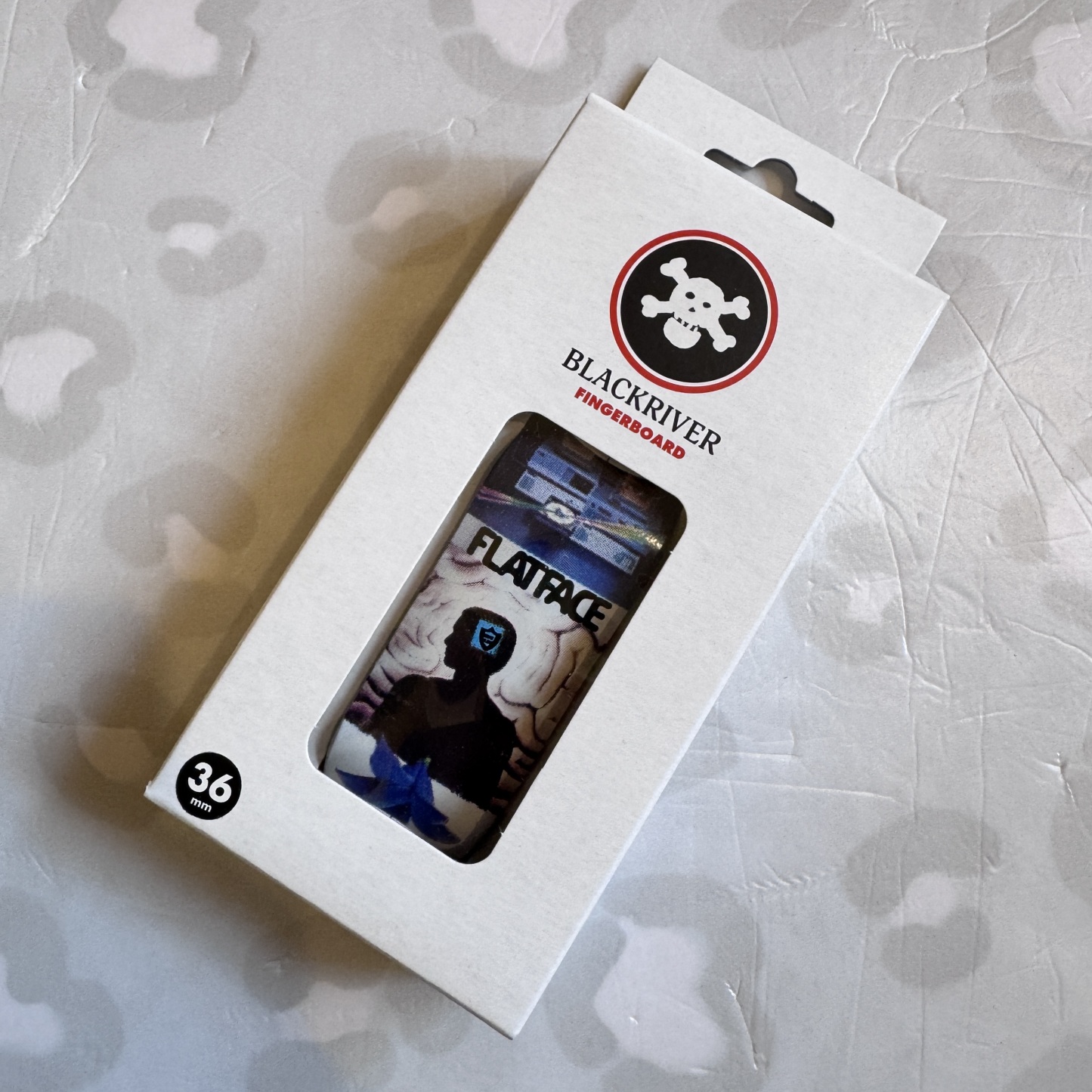 BLACKRIVER - Flatface Computer Time 7-ply 36mm Fingerboard Deck