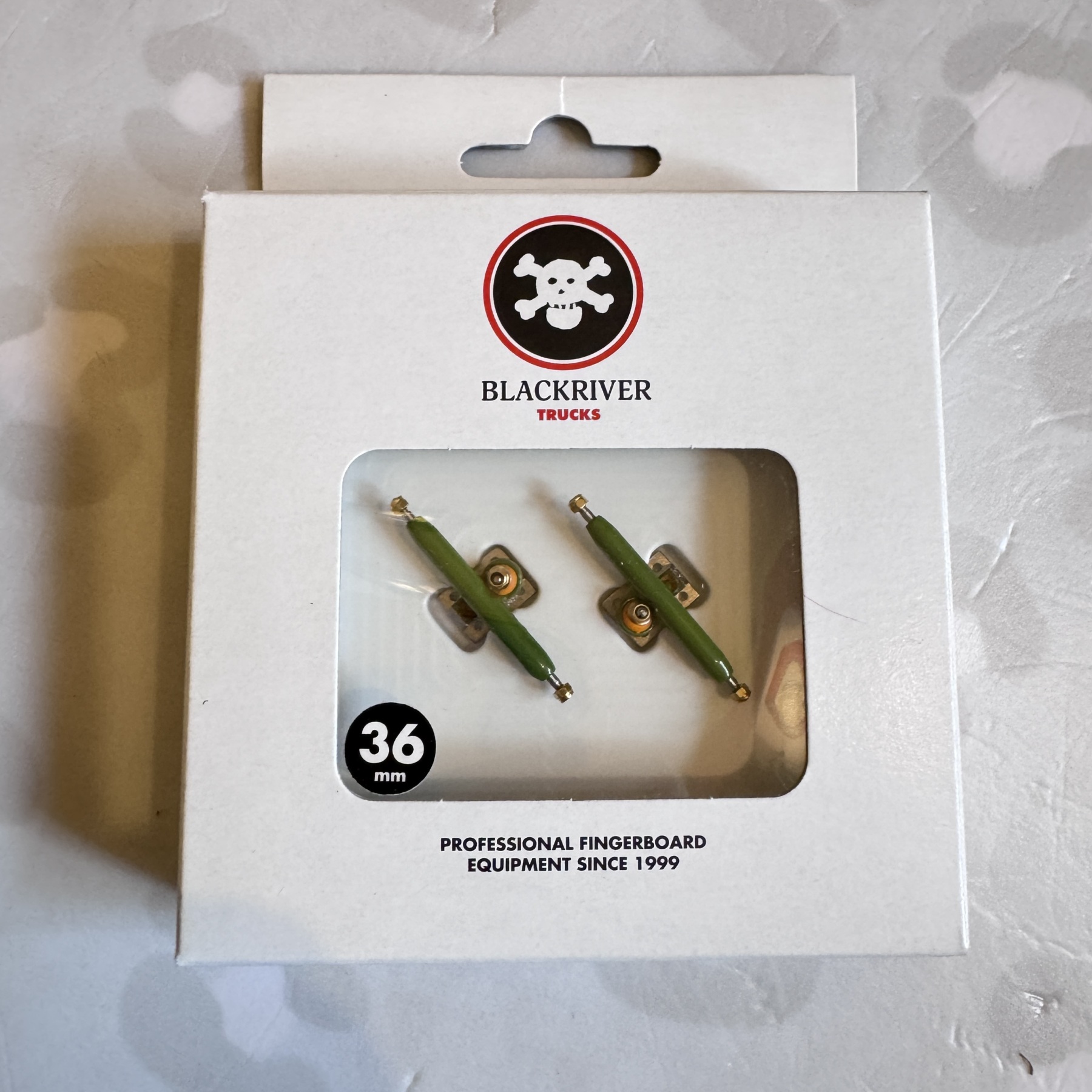 BLACKRIVER - Wide 3.0 36mm Fingerboarding Trucks (Various Colours)
