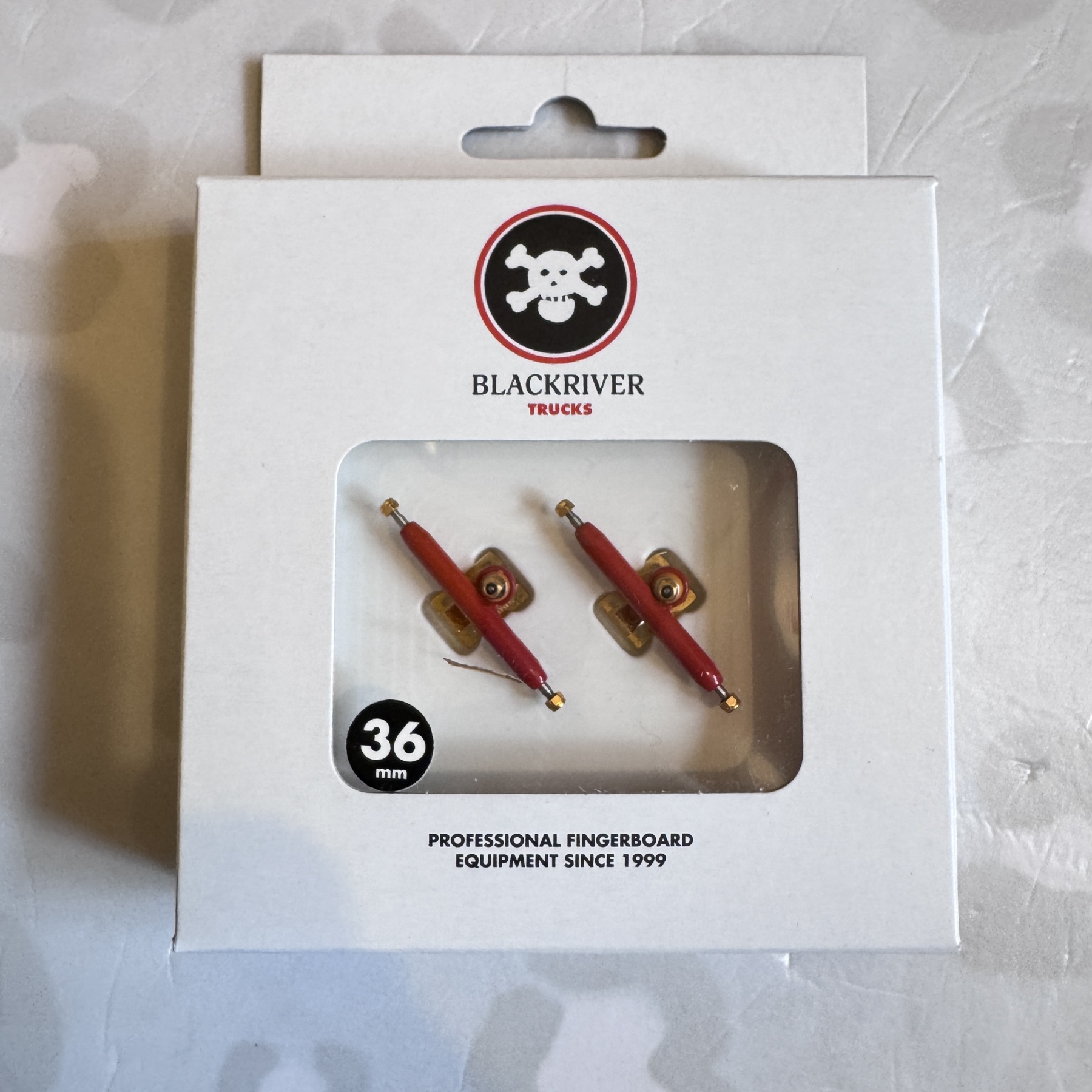 BLACKRIVER - Wide 3.0 36mm Fingerboarding Trucks (Various Colours)