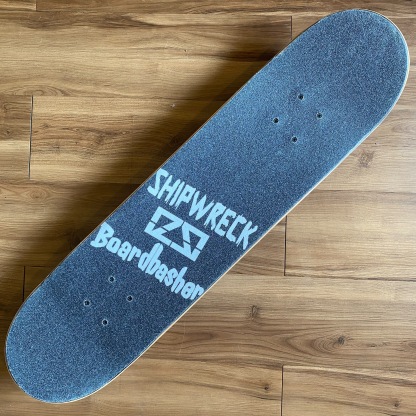 BLANK - Red 7.5" Complete Skateboard (Nomad, Shipwreck & Boardbasher Custom) 
