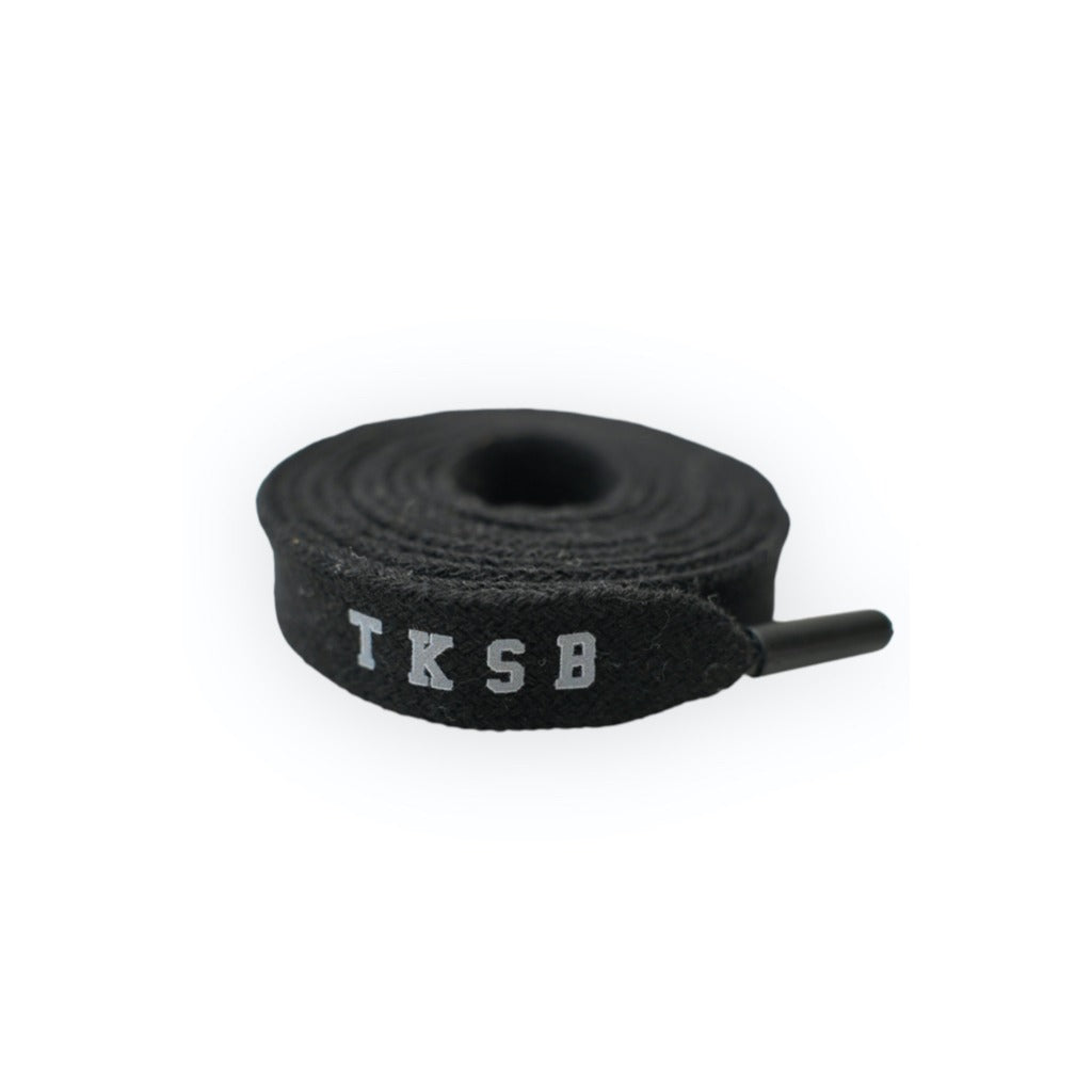 TKSB - Black "Best Of Luck" Lace Belt