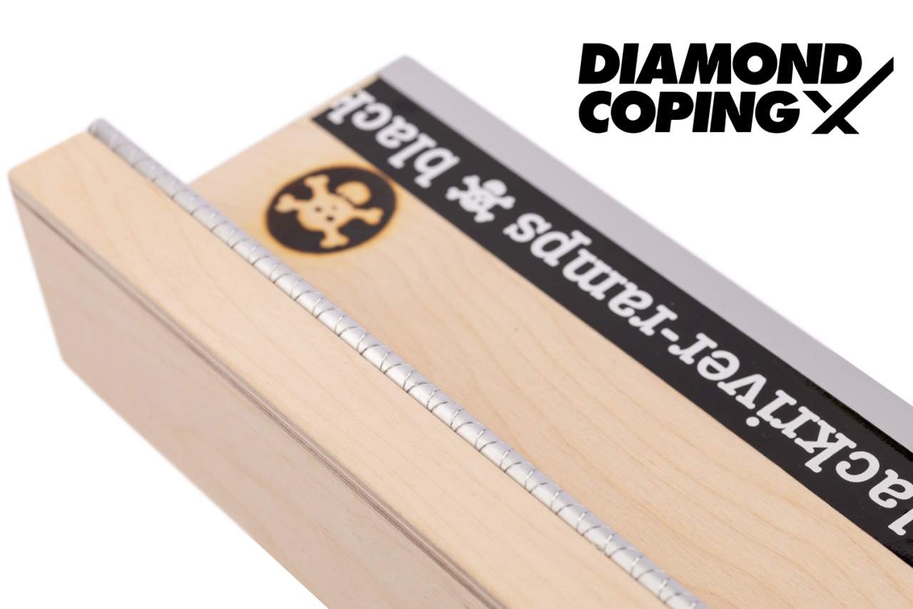 BLACKRIVER - Diamond Coping Box 2 Fingerboard Obstacle