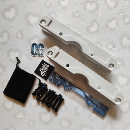 CREATE ORIGINALS - Broskow Fractured Vision (Black / Light Grey) UFS Aggressive Inline Skate Frames