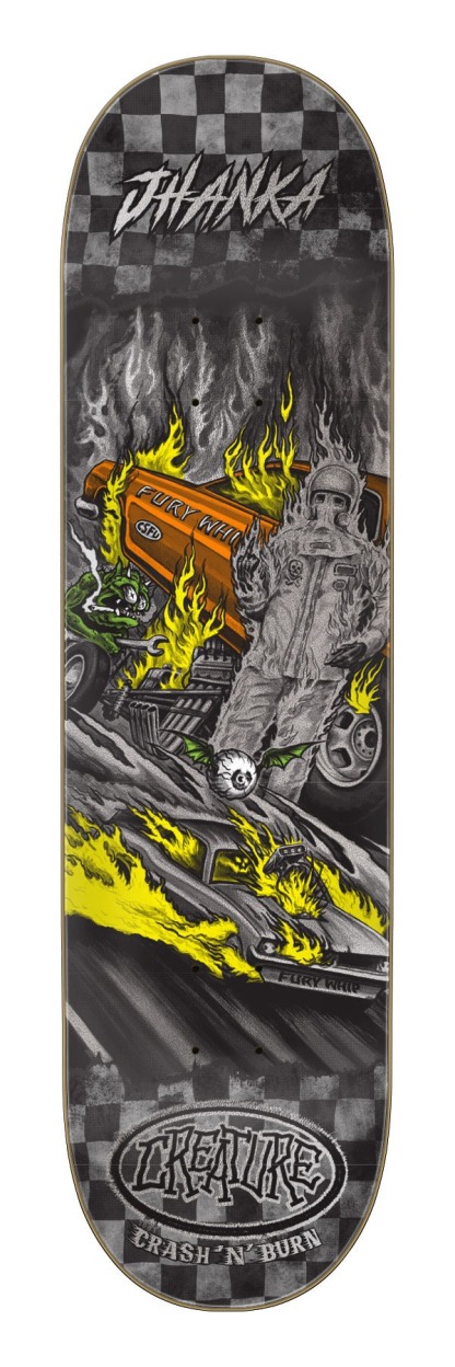 CREATURE - Gonzalez Crash & Burn VX 8.25" Skateboard Deck