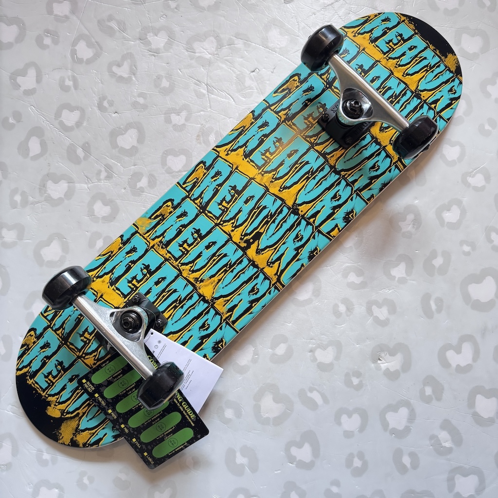 CREATURE - Logo Spill 7.75" Complete Skateboard