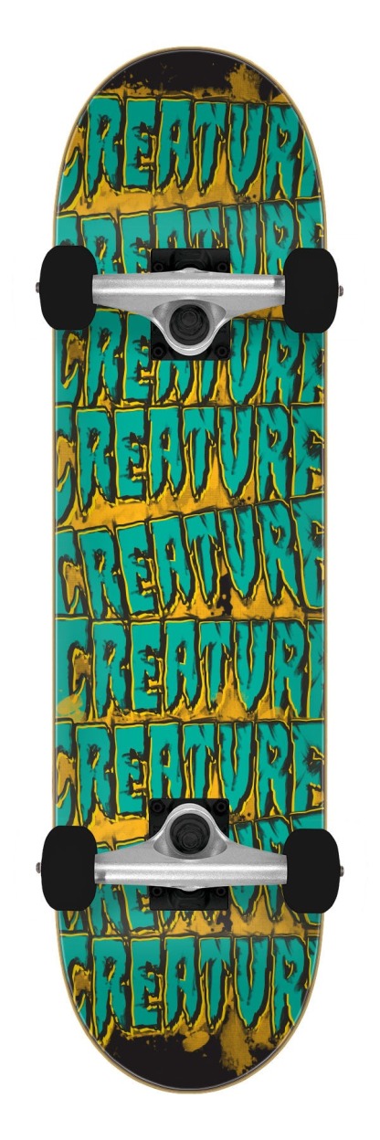 CREATURE - Logo Spill 7.75" Complete Skateboard