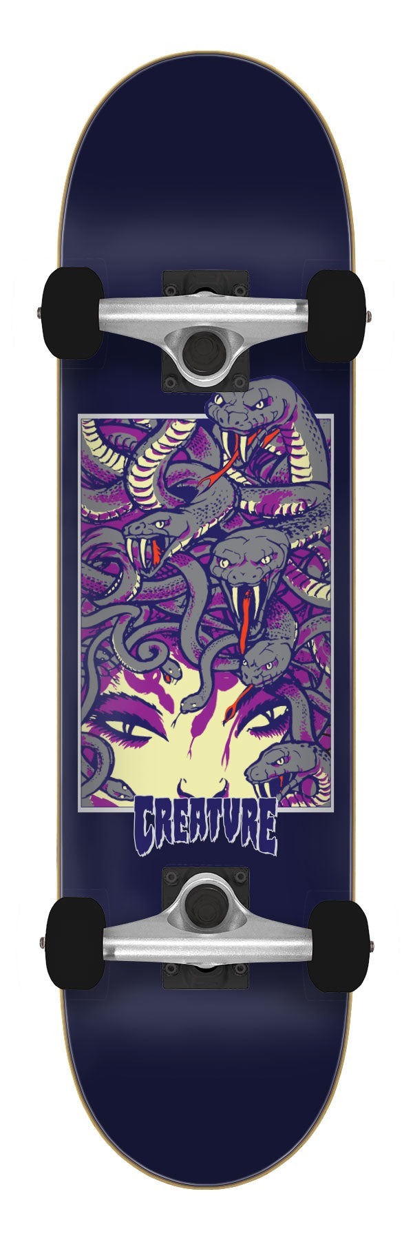 CREATURE - Medusa 2 Purple 7.75" Complete Skateboard