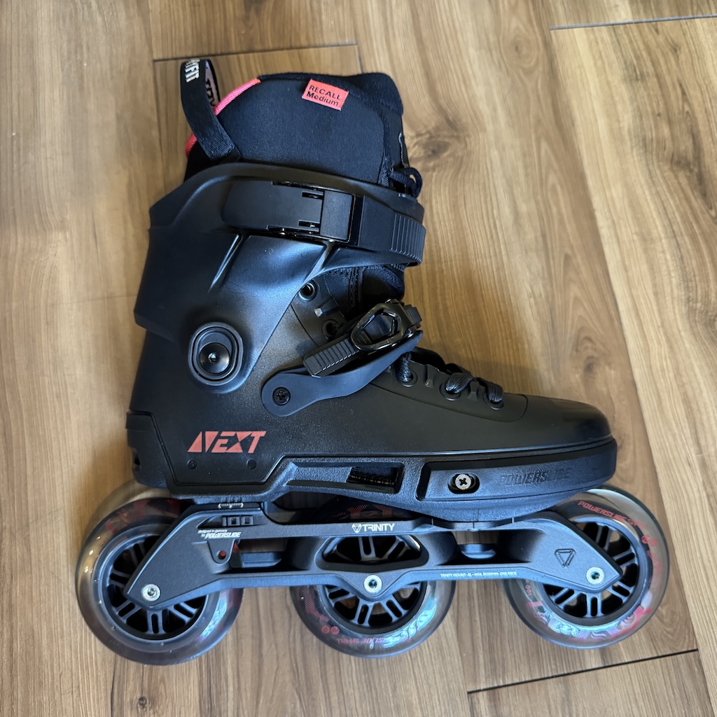 POWERSLIDE - Custom Next 100 Urban Inline Skates (EU39-40 / Recall Liner)