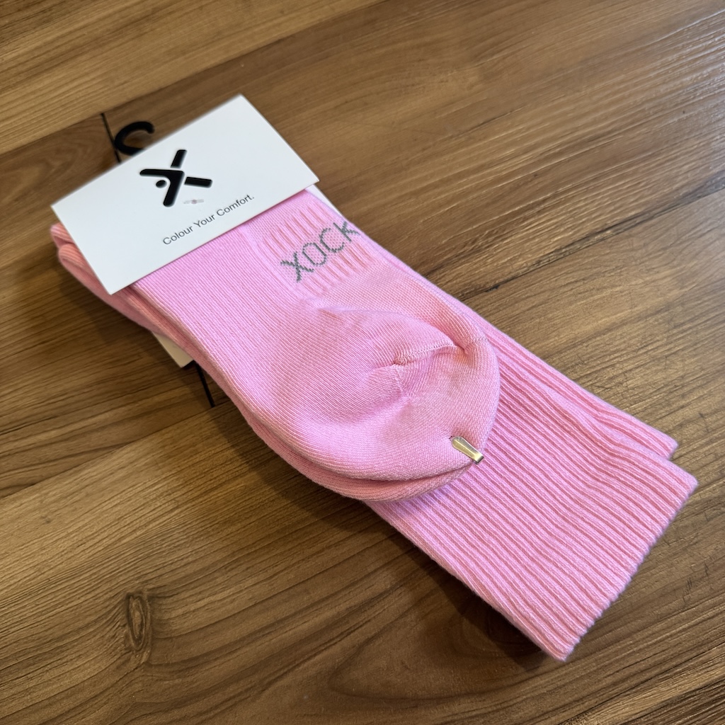 XOCKS - C35 Pink Ponk Crew Socks