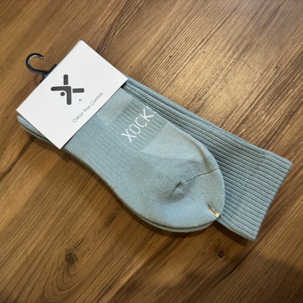 XOCKS - C48 Beach Blue Crew Socks