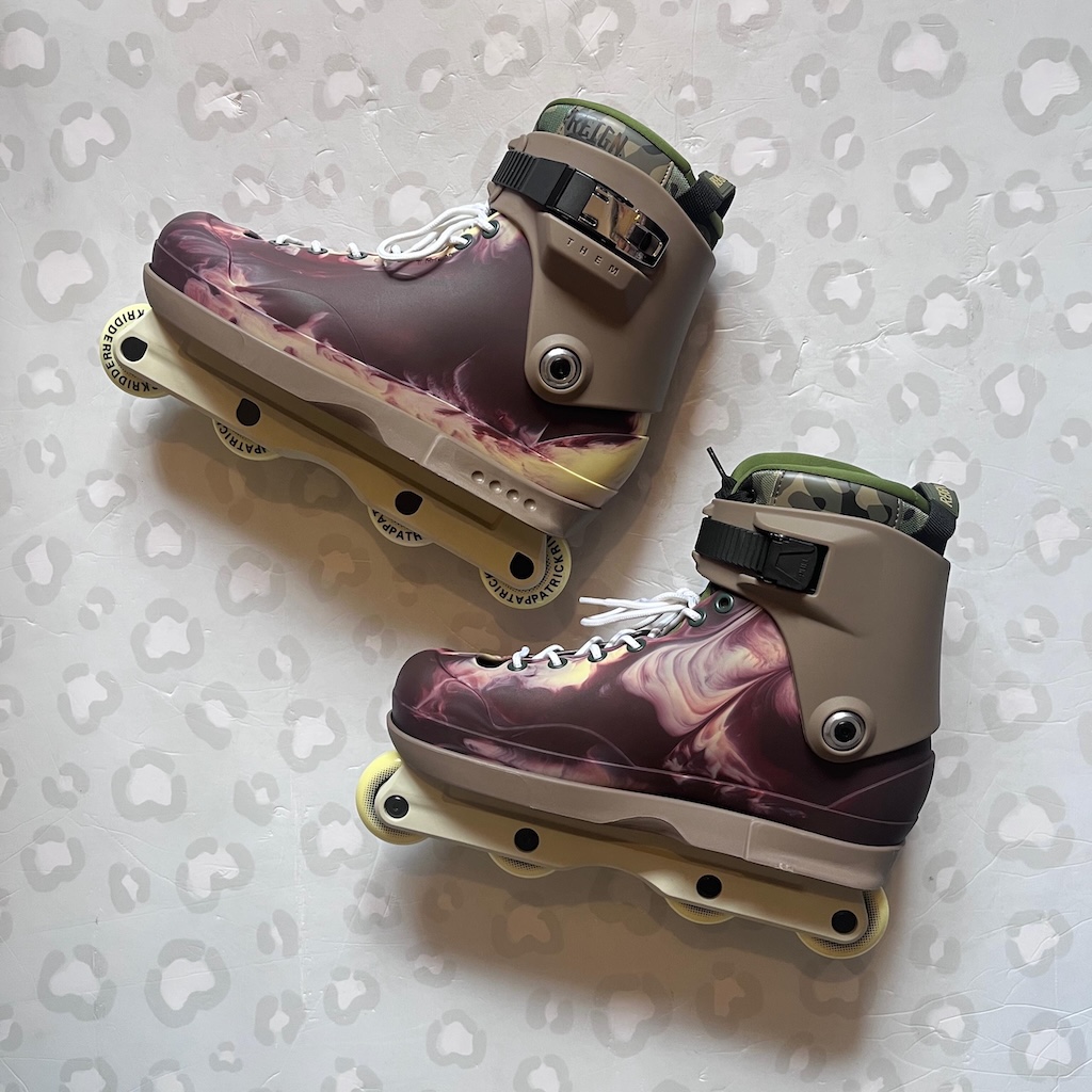 THEM - Braindead II 909 Aggressive Inline Skates (Size L / Ridder Reign Camo Custom Promo)