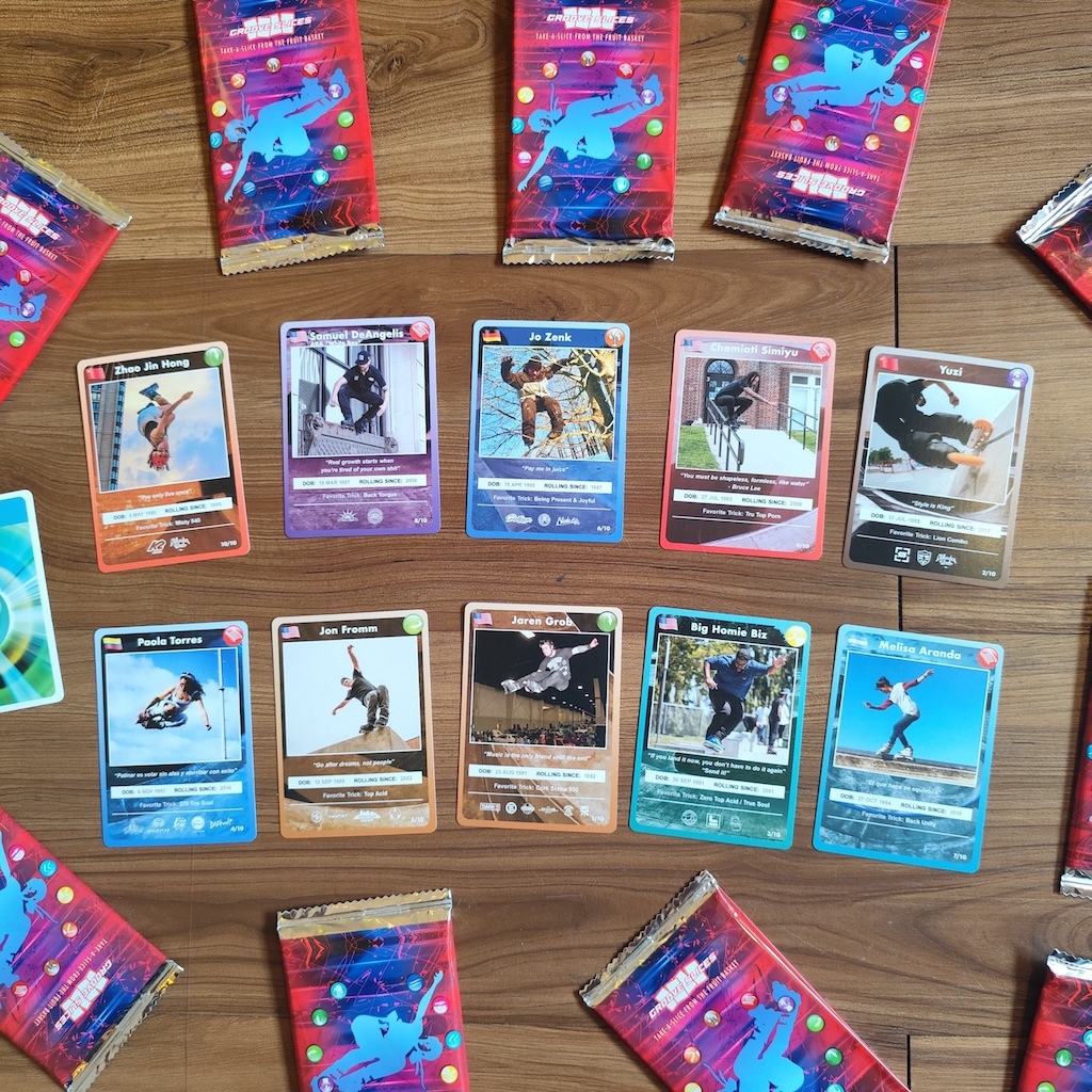 LFTOVRS - Groove Slices Collectible Skate Trading Card Pack (Preview Edition)