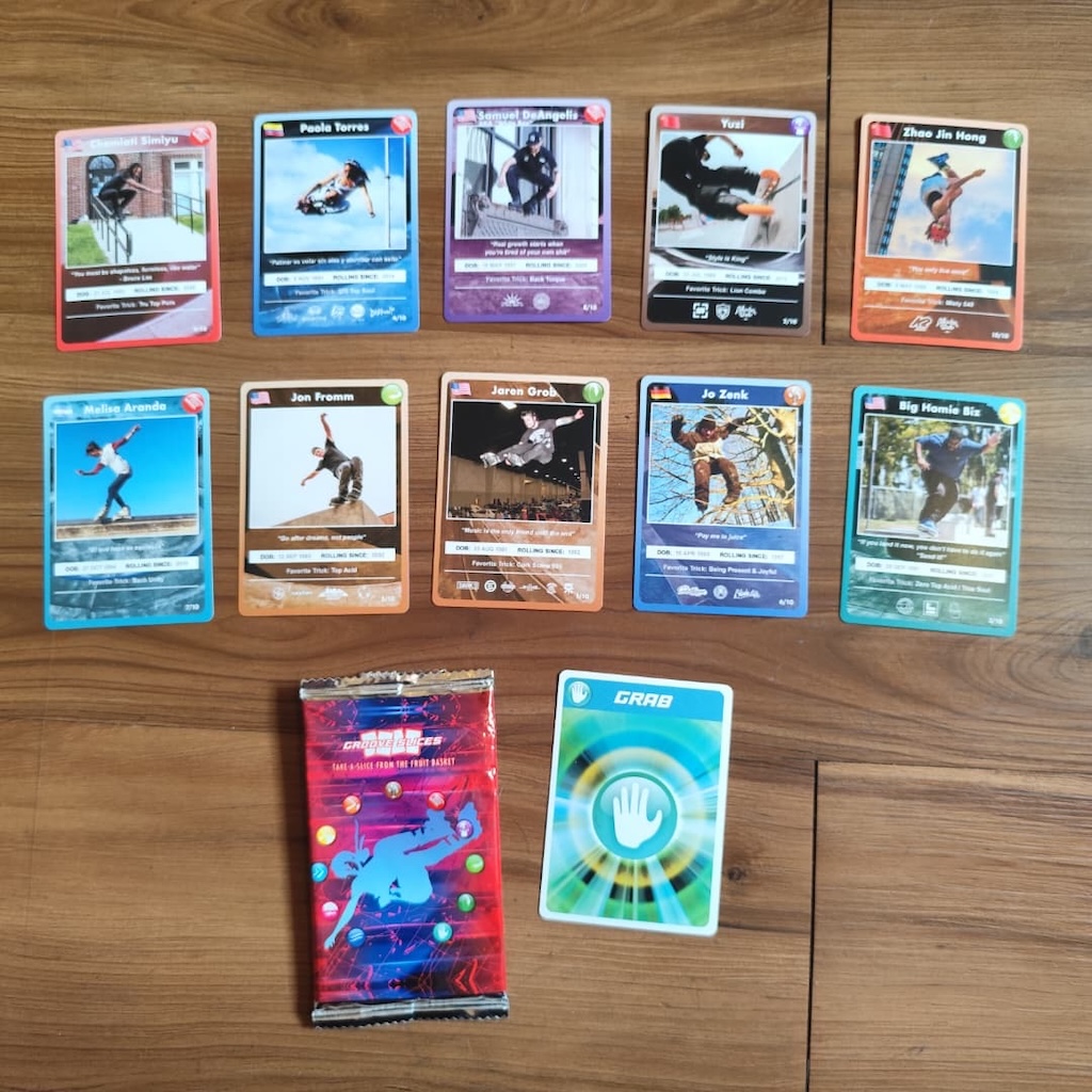 LFTOVRS - Groove Slices Collectible Skate Trading Card Pack (Preview Edition)