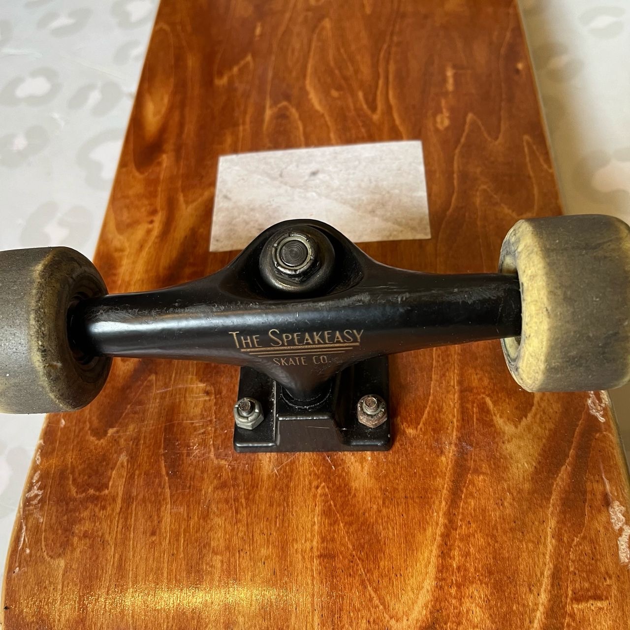 BLANK - 8.0" Brown Complete Skateboard (USED)