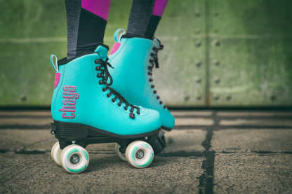 CHAYA - Bliss Turquoise Adjustable Roller Skates